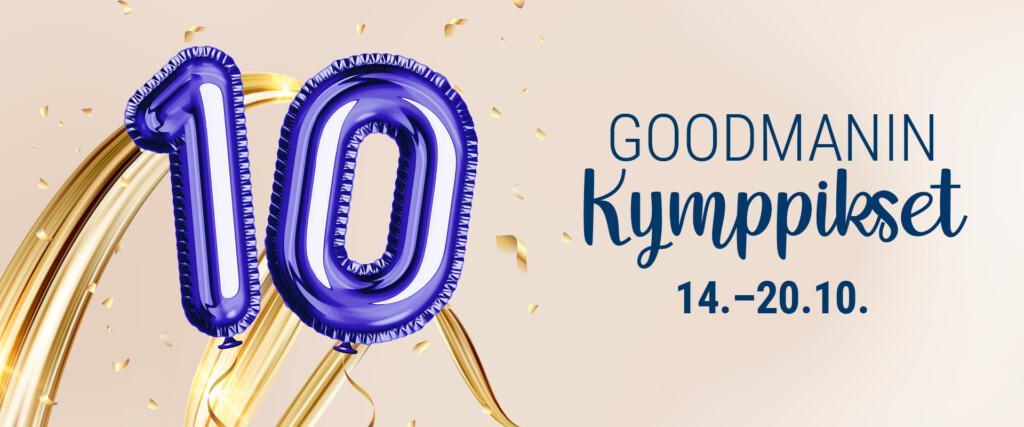 goodmanin kymppikset